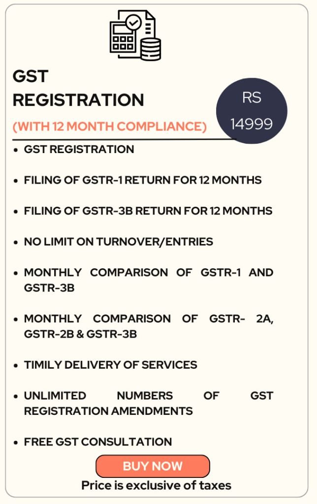 GST registration Package